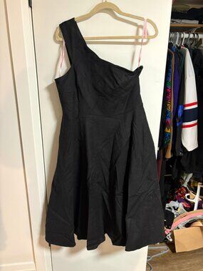 Kate Spade - Black One Shoulder Dress NWOT